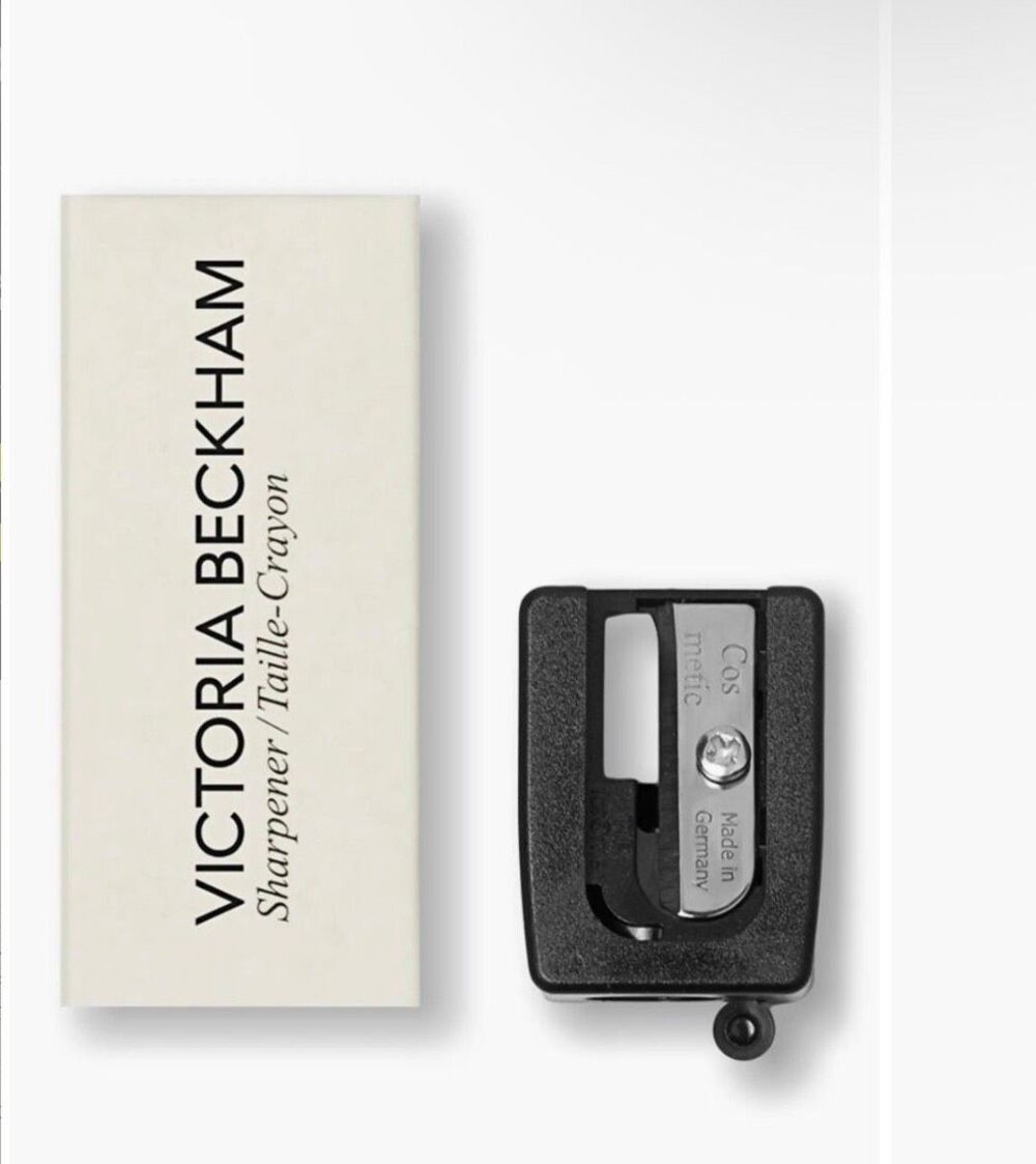 Victoria Beckham Eyeliner Pencil Sharpener Black Logo Size NEW IN BOX